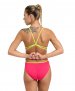 Women's Swimsuit Lace Back Solid